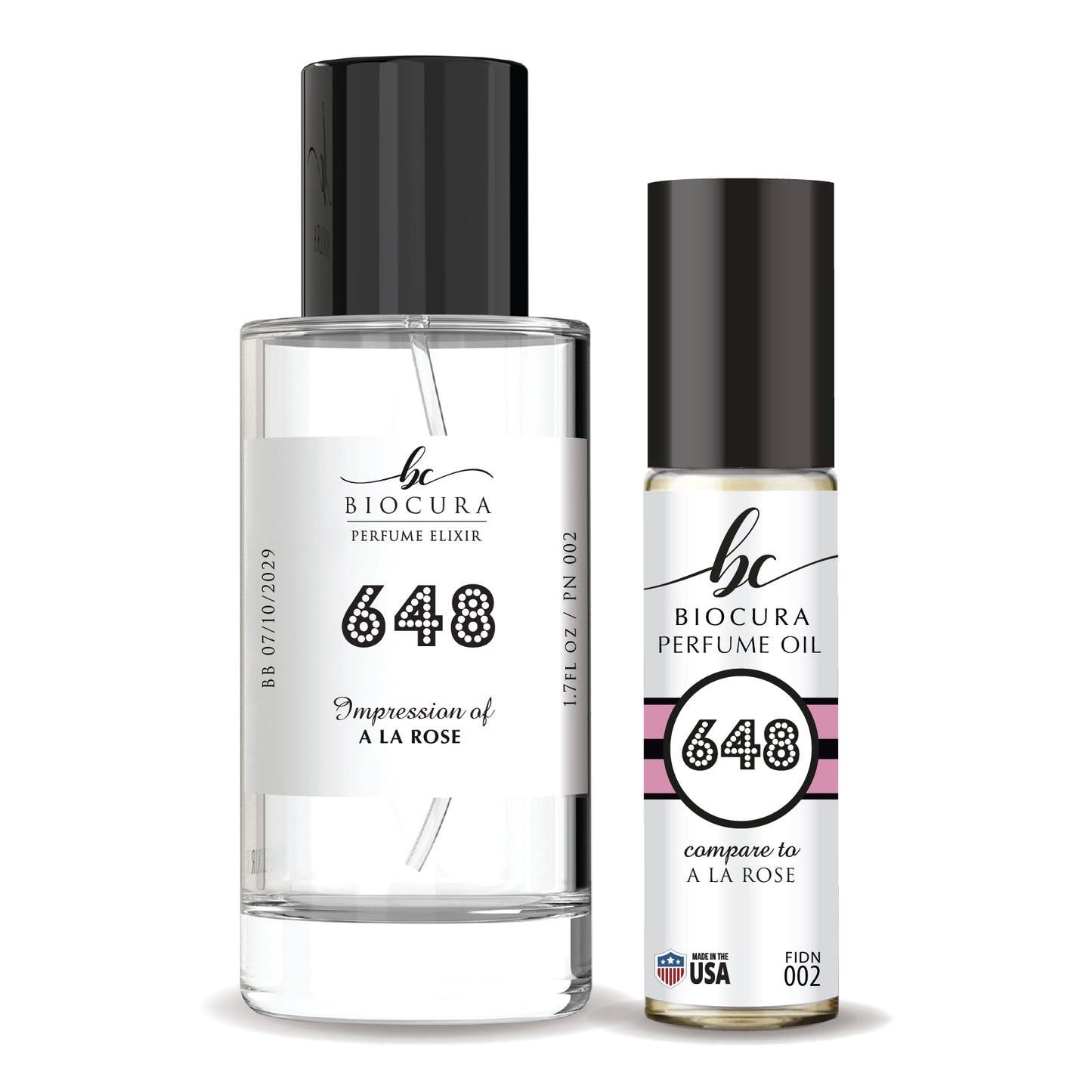 648- Inspired by Maison Francis Kurkdjian A La Rose