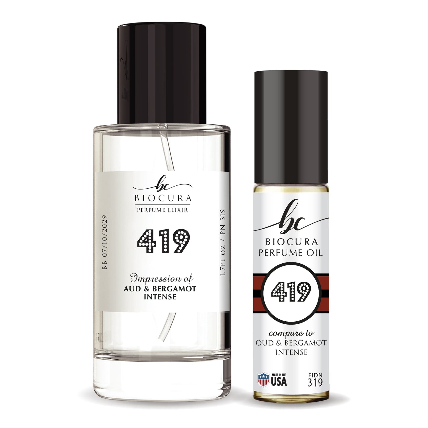 419- Inspired by Jo Malone Cologne Intense Oud & Bergamot