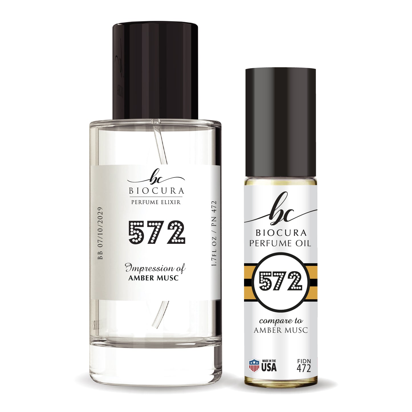 572- Inspired by Narciso Rodriguez Amber Musc