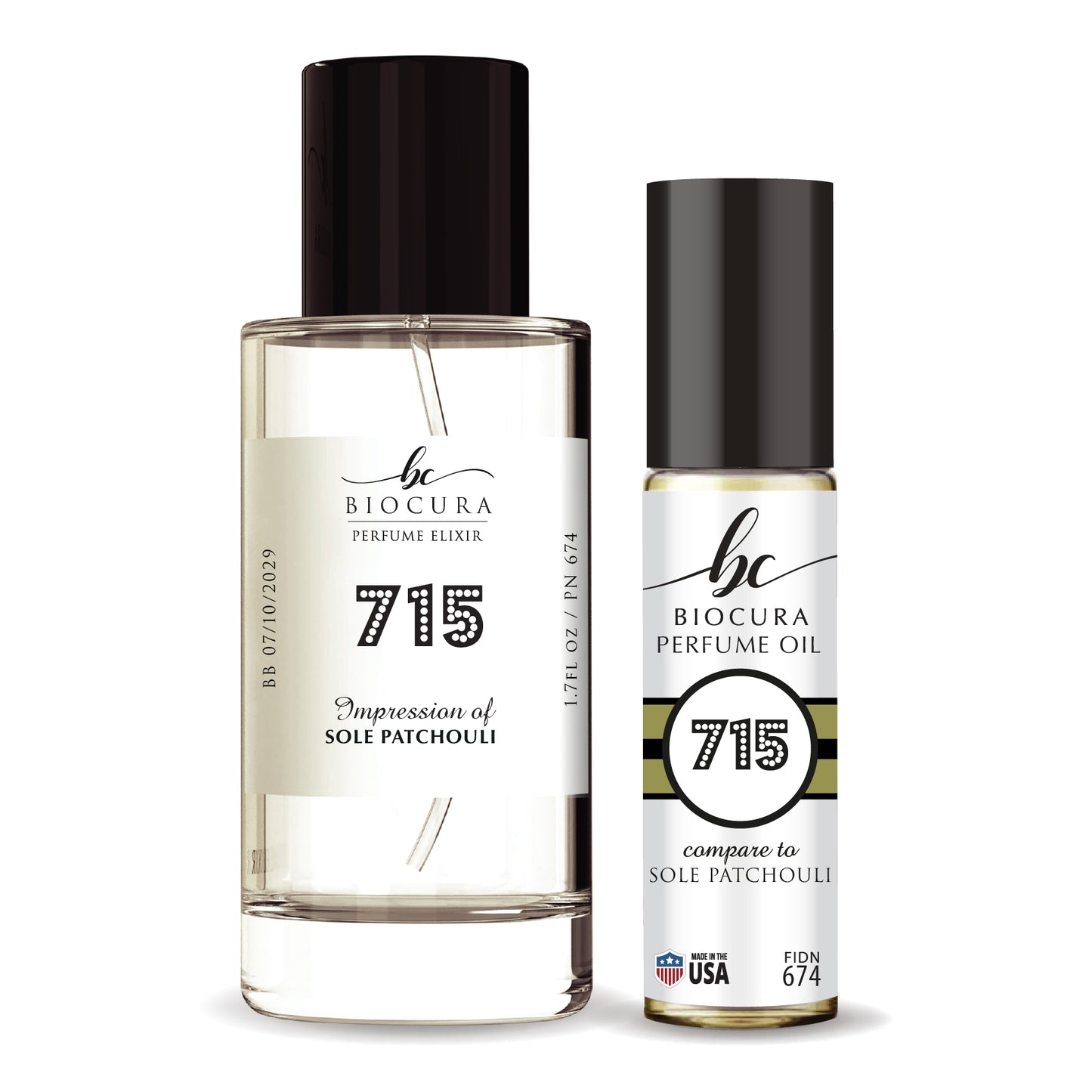 715- Inspired by Vertus Sole Patchouli