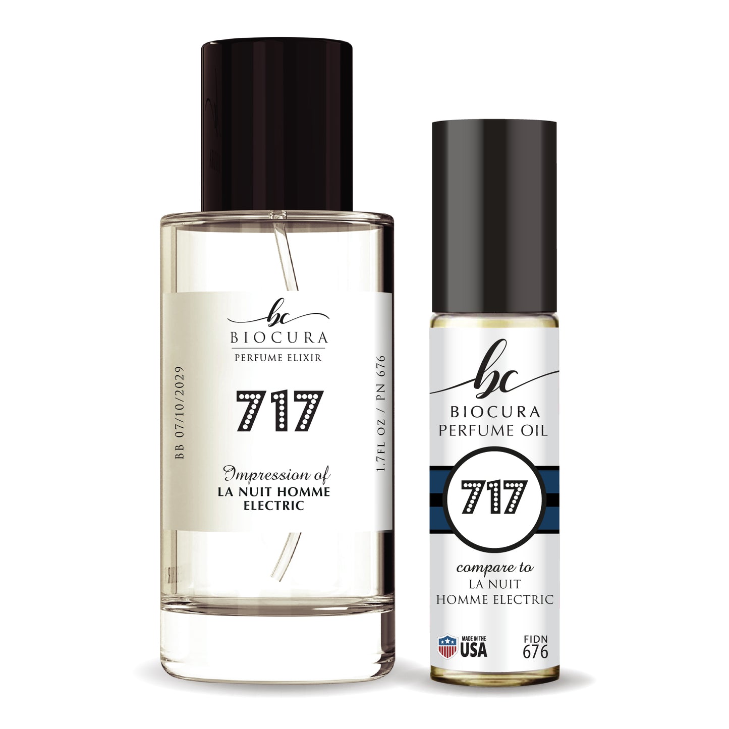 717- Inspired by YSL La Nuit De L'homme Eau Electrique