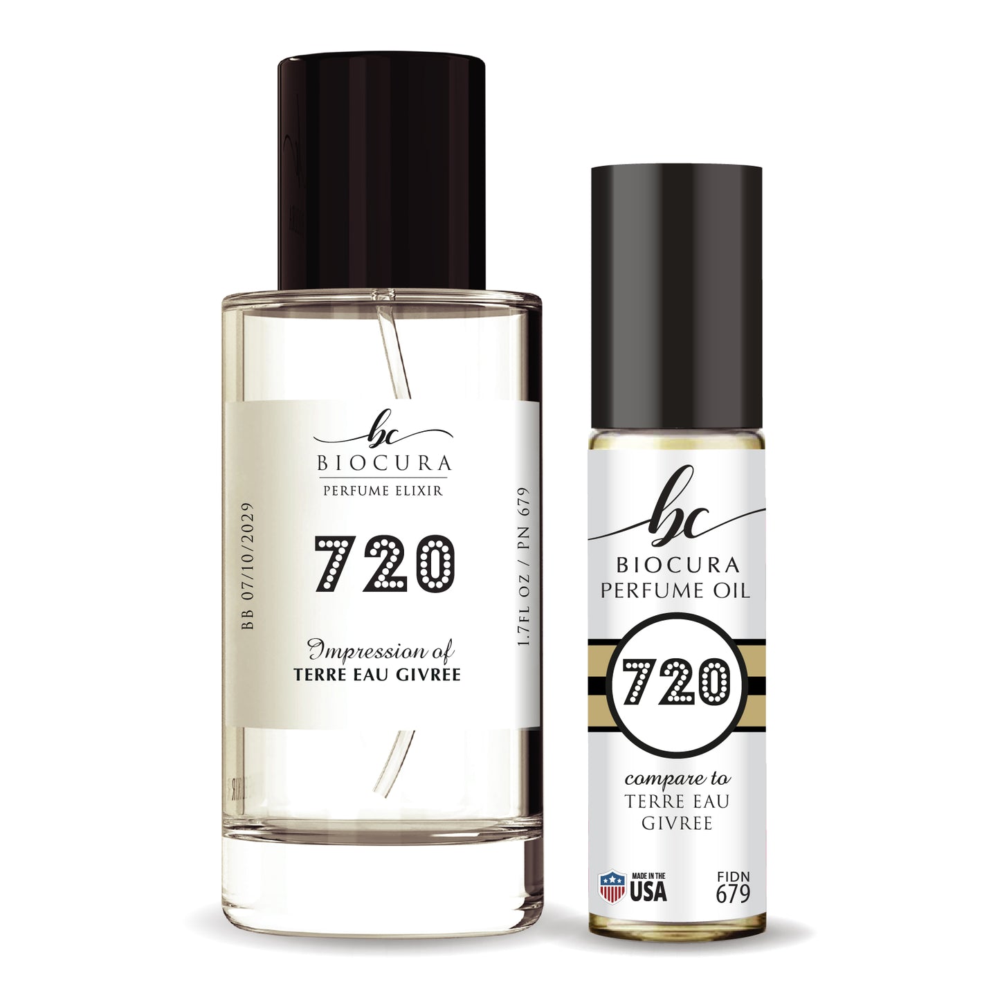 720- Inspired by Hermes Terre D' Hermes Eau Givree