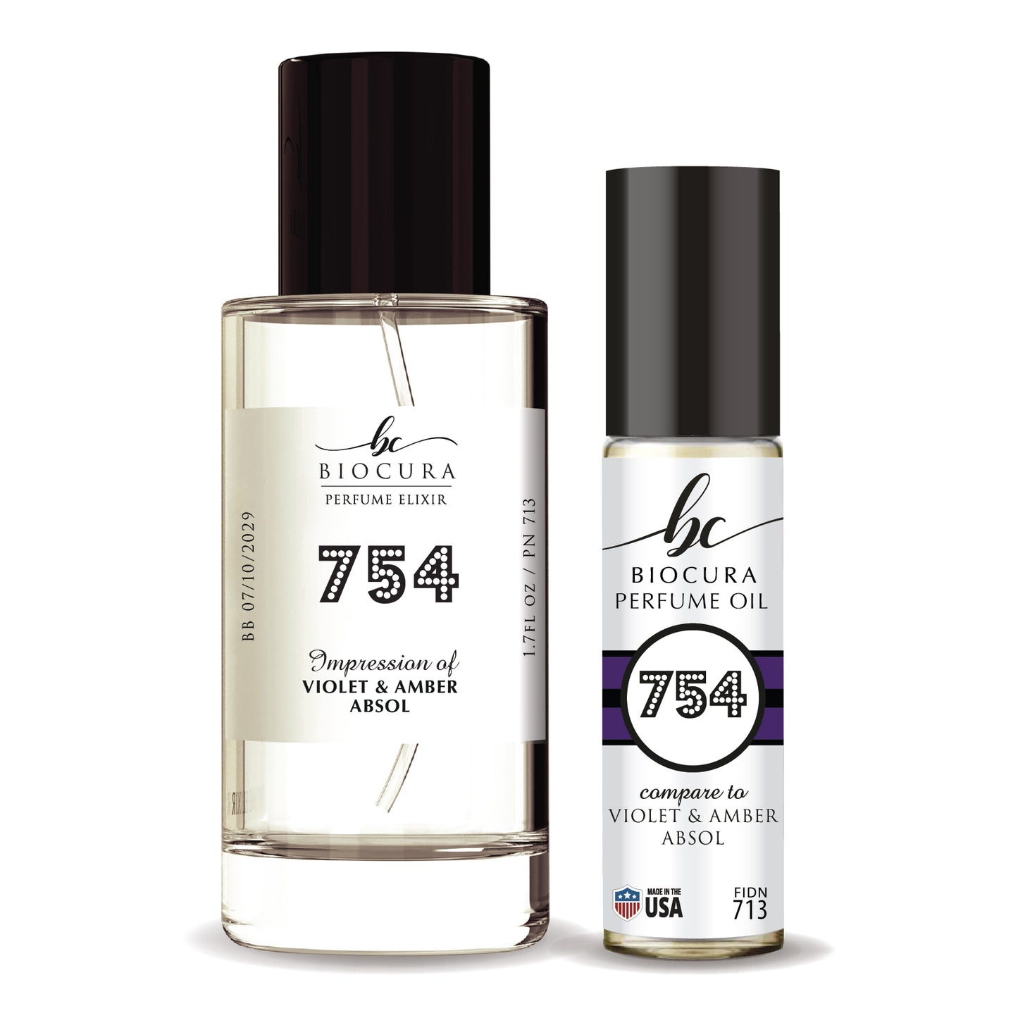 754- Inspired by Jo Malone Violet & Amber Absol