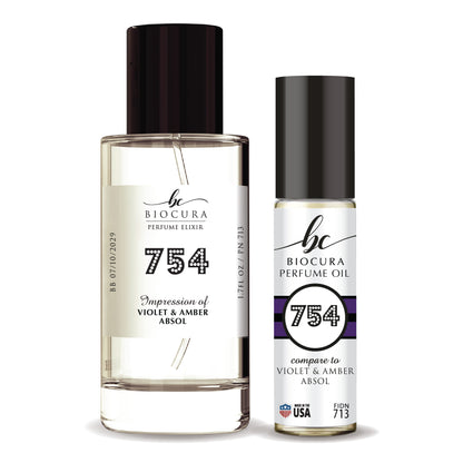 754- Inspired by Jo Malone Violet & Amber Absol
