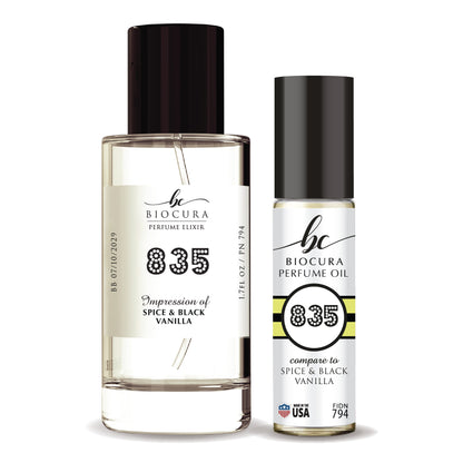 835- Inspired by Cremo Spice & Black Vanilla